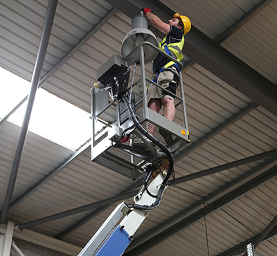 Fitting LED roof lights